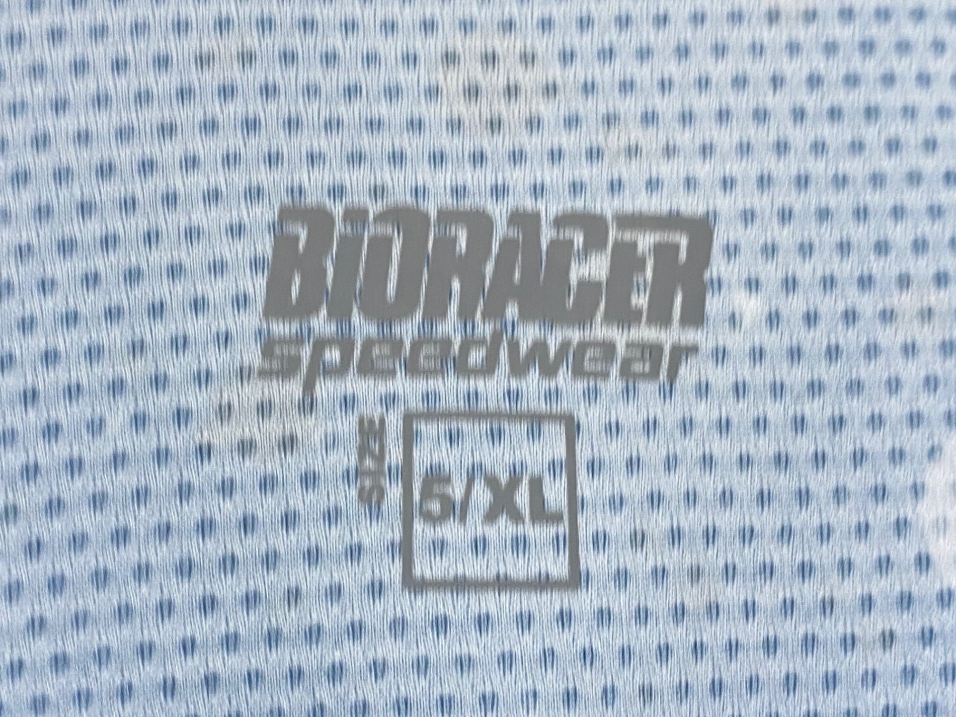 JO505 ビオレーサー BIORACER 半袖 サイクルジャージ 紺 5/XL チーム