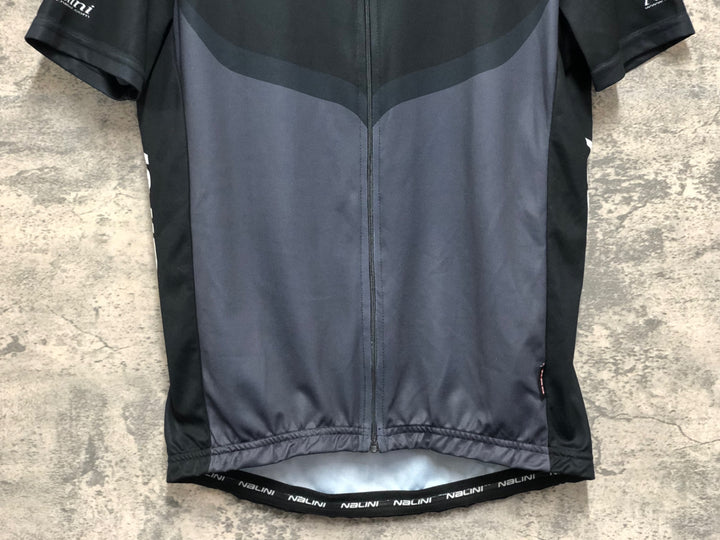 KE122 ナリーニ Nalini 半袖 サイクルジャージ 黒 L