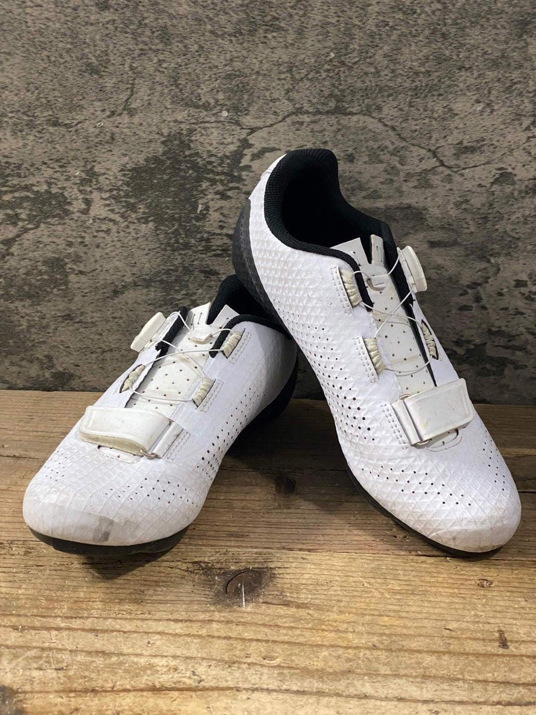 KN799 ジロ GIRO CADET ビンディングシューズ SPD SPD-SL 白 EU41