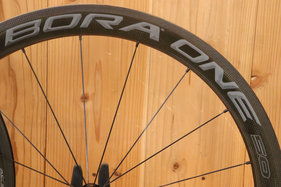 カンパニョーロ CAMPAGNOLO ボーラ BORA ONE 50 AC3 カーボン クリンチャー ホイールセット シマノ 11S/12S 17C 【芦屋店】