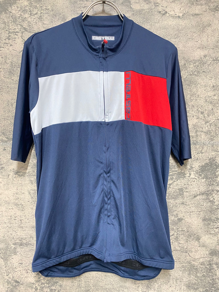 JZ251 カステリ CASTELLI 半袖 サイクルジャージ 濃紺 L – BICI AMORE