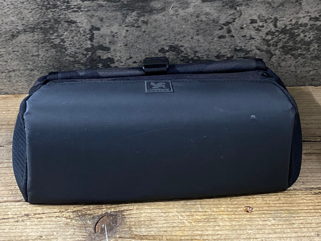 KJ086 クローム CHROME DOUBLETRACK HANDLEBAR BAG フロントバッグ カモ グレー