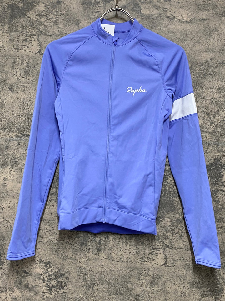 KI138 ラファ Rapha WOMEN'S CORE LONG SLEEVE JERSEY 長袖 サイクルジャージ 紫 XXS