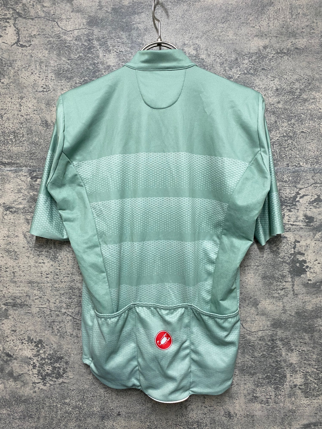 KF203 カステリ CASTELLI 半袖 サイクルジャージ ターコイズグリーン M