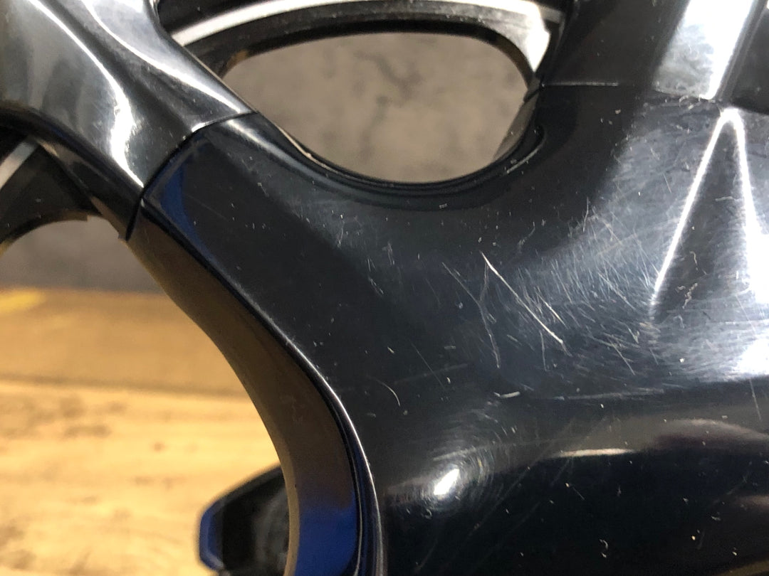 KA731 シマノ SHIMANO デュラエース DURA-ACE FC-R9100 11S 165mm 52/36t 4iiii 両足計測パワーメーター付属 ※パワーメーター割れ