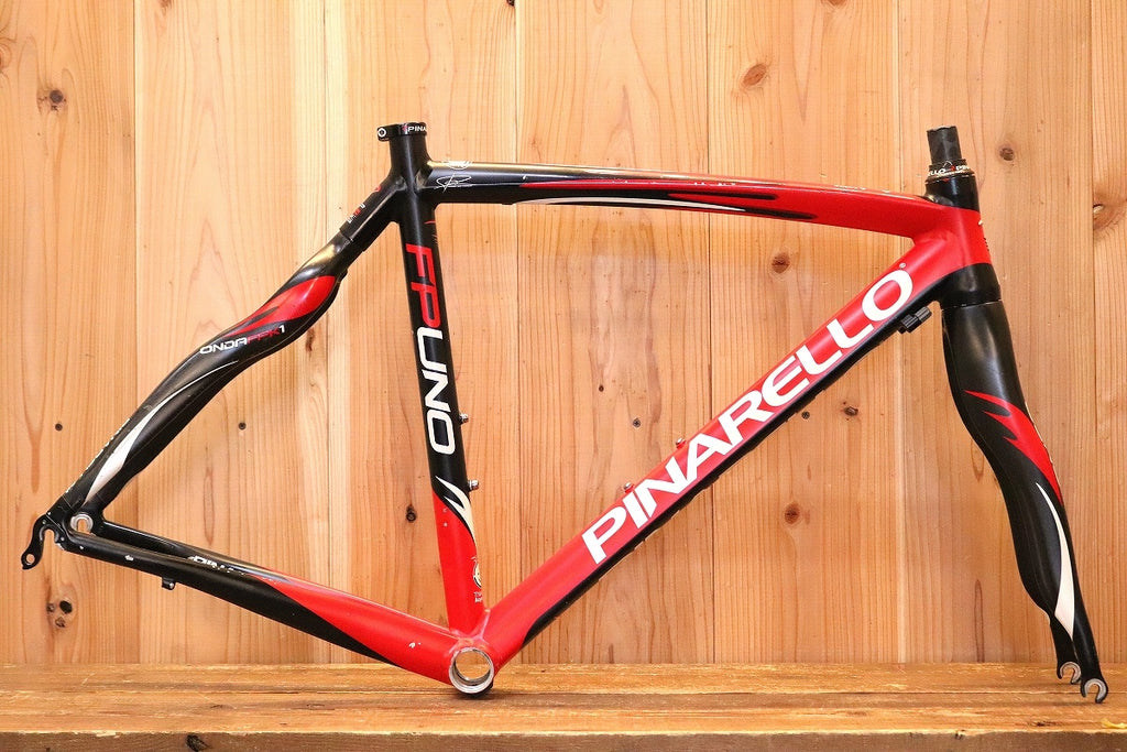 ピナレロ PINARELLO FP UNO 2012年モデル 500サイズ アルミカーボンバック ロードバイク フレームセット 【芦屋店】