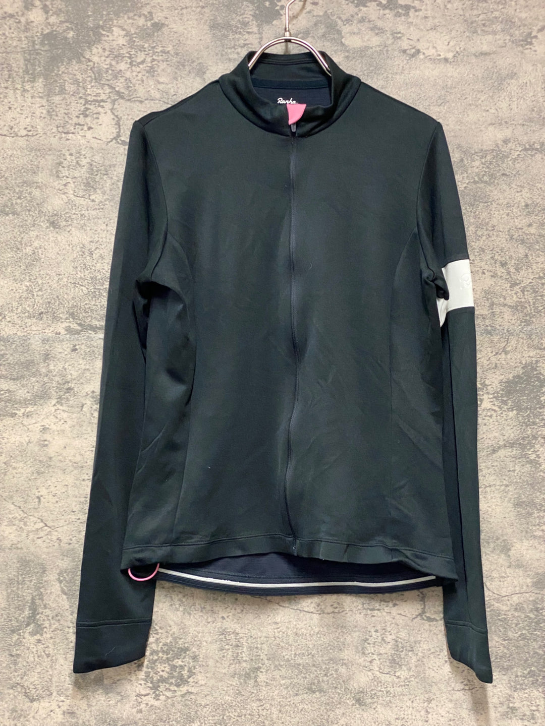 KC767 ラファ Rapha CORE LONG SLEEVE JERSEY 長袖サイクルジャージ 黒 M