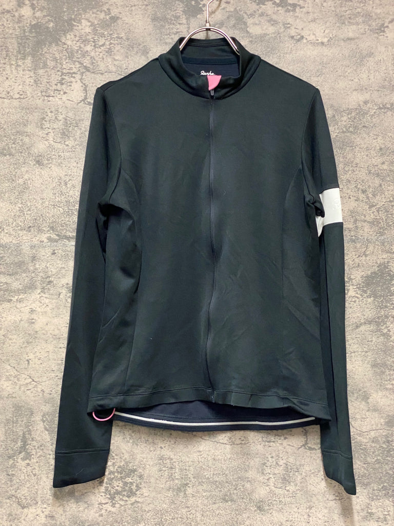 KC767 ラファ Rapha CORE LONG SLEEVE JERSEY 長袖サイクルジャージ 黒