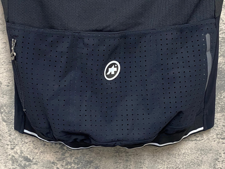 JQ022 アソス ASSOS SS.100CENTO EVO8 半袖 サイクルジャージ 黒 S