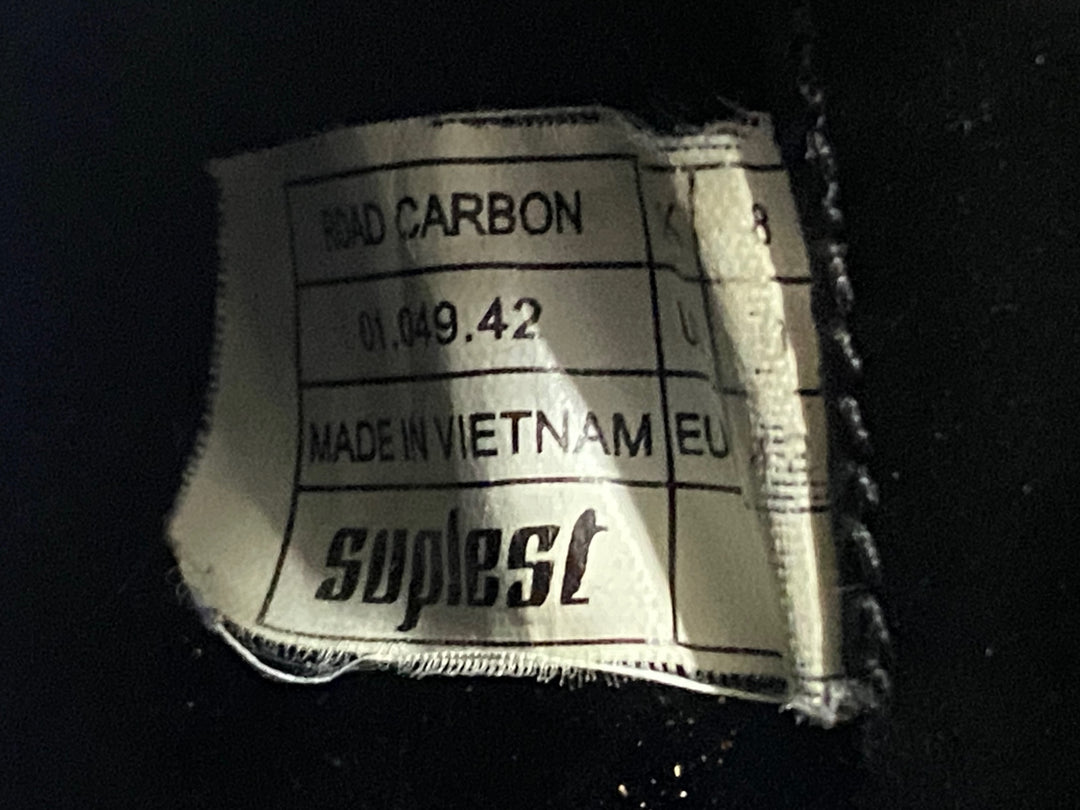 JO765 スープレスト SUPLEST ROAD CARBON ビンディングシューズ 黒 EU42 3穴