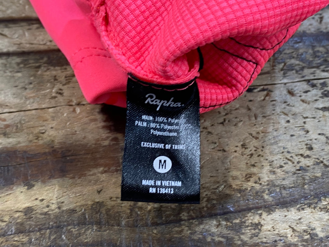 JX004 ラファ Rapha 長指 サイクルグローブ ピンク S