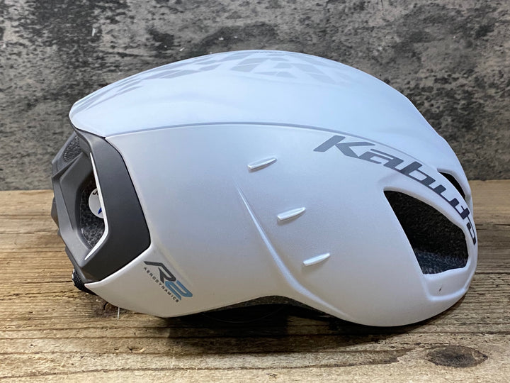 KG310 カブト kabuto AERO R2 白 S/M R07/10製造 バイザー付属
