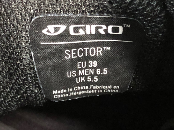 JU334 ジロ GIRO SECTOR ビンディングシューズ 深緑 黒 EU39 2穴