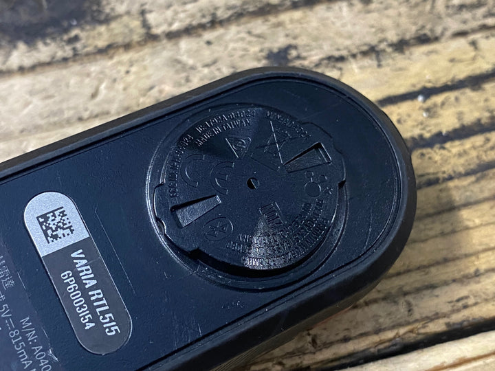 KD321 ガーミン GARMIN バリア VARIA RTL515 レーダー リアライト