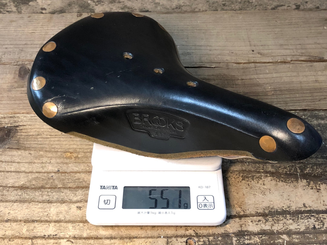 JR043 ブルックス BROOKS B17 レザーサドル 黒