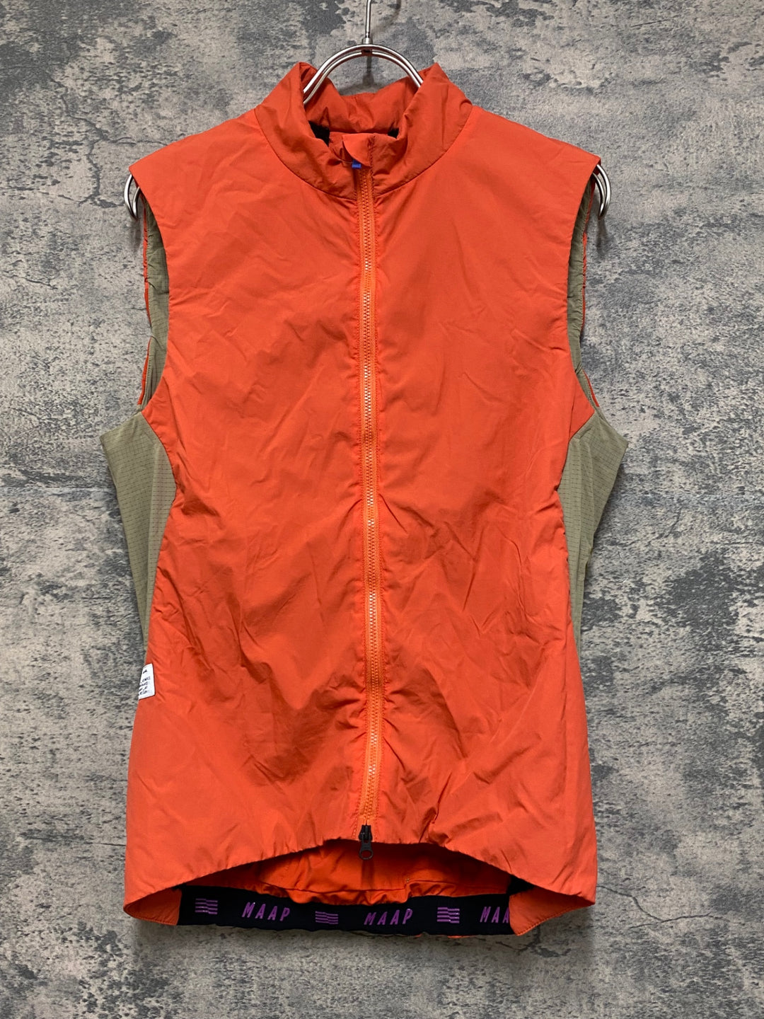 JO701 マープ MAAP ALT ROAD THERMAL VEST ジレ サイクルベスト オレンジ M