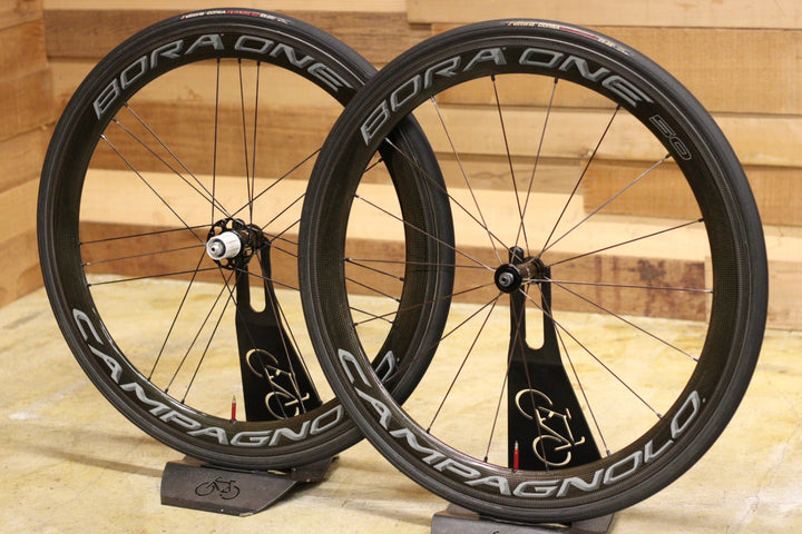 カンパニョーロ Campagnolo ボーラワン BORA ONE 50 カーボン チューブラー ホイールセット シマノ12/11S 【立川店】