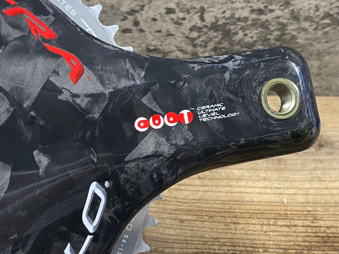 JY088 カンパニョーロ Campagnolo ボーラウルトラ BORA ULTRA TT クランクセット 170mm TA製リング付 56/44T 10S