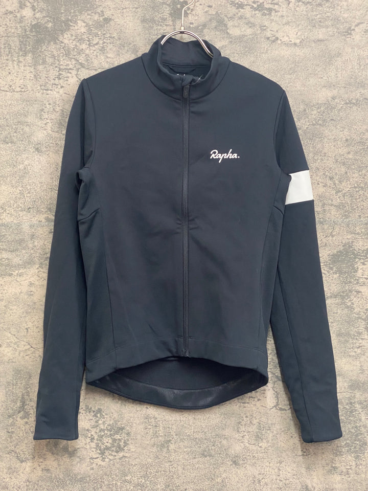 JO047 ラファ Rapha CORE WINTER JACKET 長袖 サイクルジャケット 黒 S 裏起毛