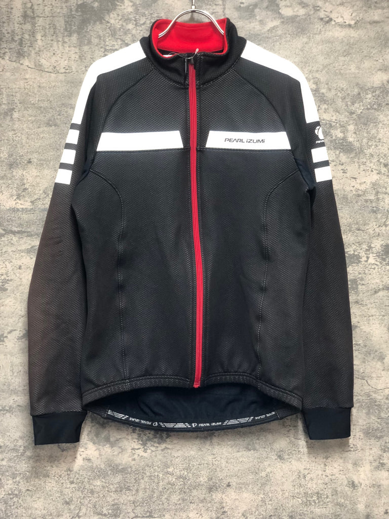 KK715 パールイズミ PEARL iZUMi 長袖 サイクルジャケット 黒 L 裏起毛