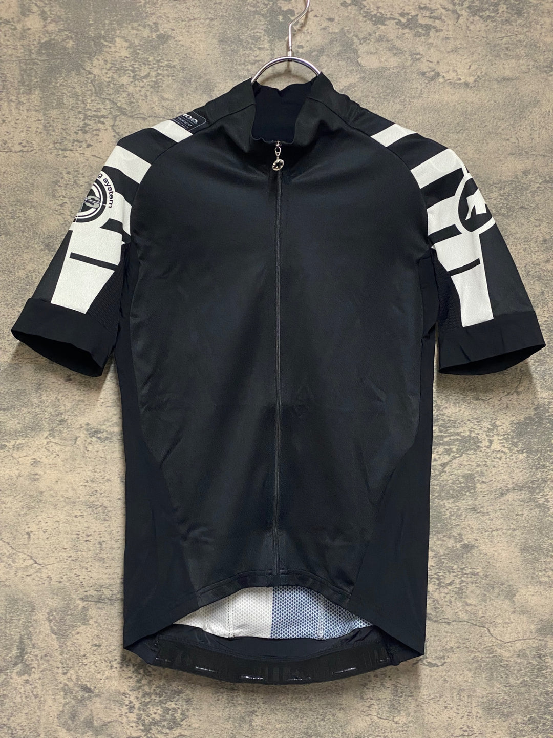 KM092 アソス ASSOS S5.CENTO 半袖 サイクルジャージ 黒 S