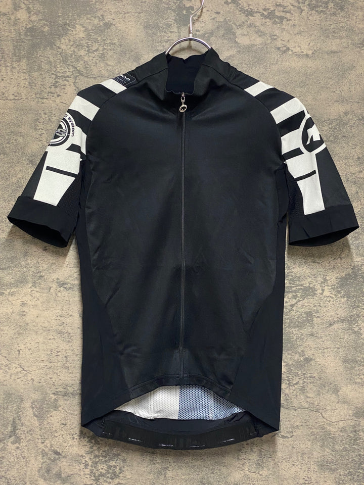 KM092 アソス ASSOS S5.CENTO 半袖 サイクルジャージ 黒 S