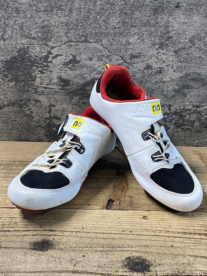 KI540 レイク LAKE CX 176 ビンディングシューズ SPD SPD-SL EU41 白