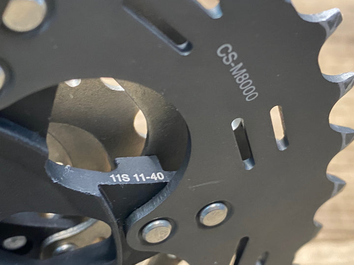 JF781 シマノ SHIMANO デオーレ DEORE XT CS-M8000 スプロケット 11S 11-40T