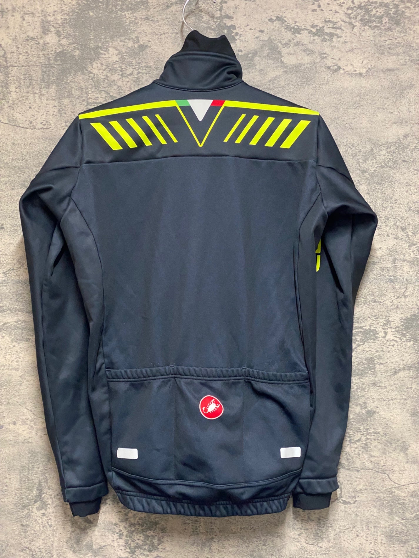 ojinohime様限定 カステリ　サイクルジャケット　グレー　XL KE086 カステリ CASTELLI UNFAIR ADVANTAGE 長袖 サイクルジャケット