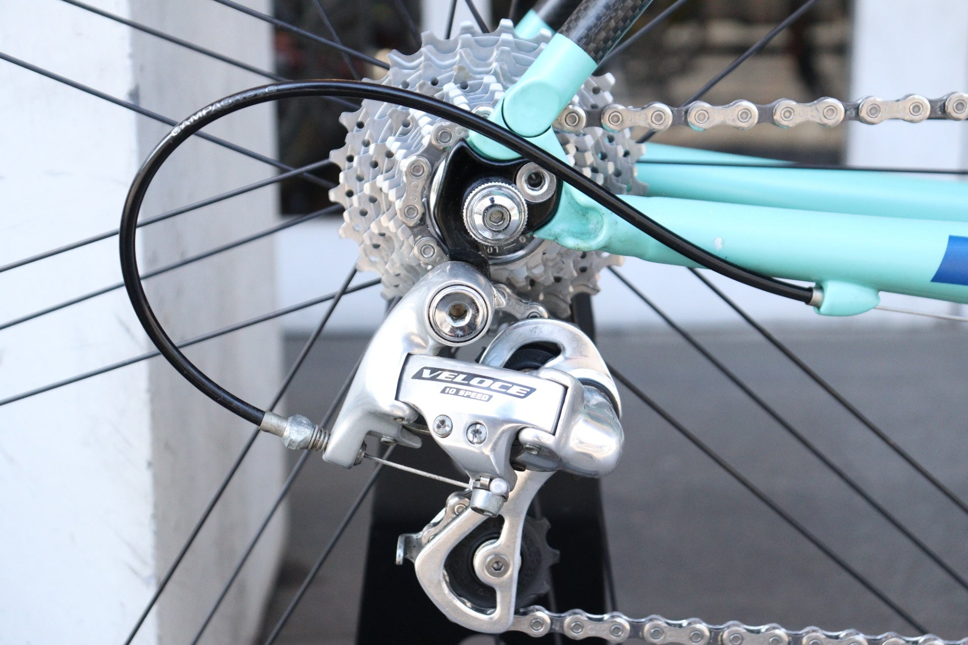 ビアンキ　シェルビーノ　カンパベローチェ　サイズ51 ビアンキ BIANCHI 1885 LIQUIGAS 2005モデル 51サイズ カンパニョーロ