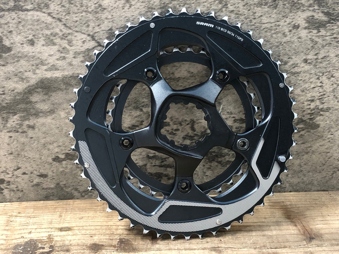 JV404 スラム SRAM チェーンリング 50/34T 11S