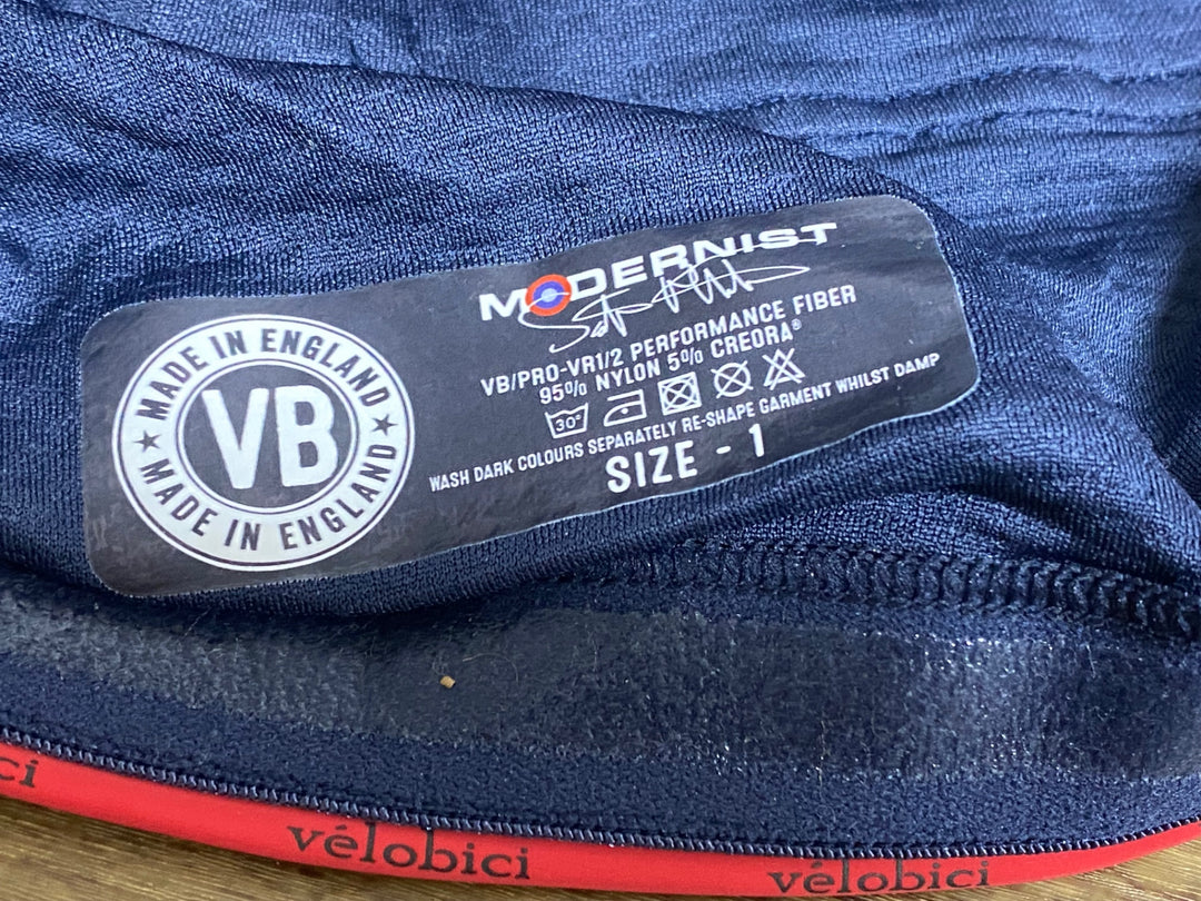 KA007 ヴェロビチ velobici MODERNIST 半袖 サイクルジャージ ネイビー 1
