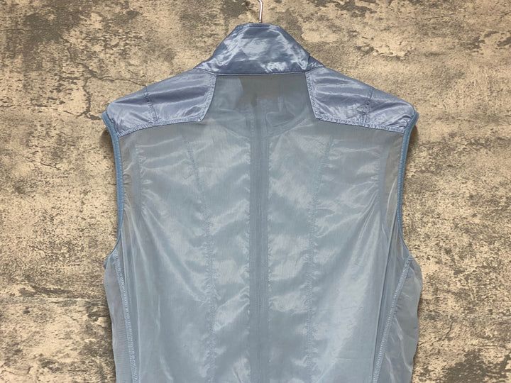KR585 カフェドシクリステ Cafe du Cycliste Petra Gilet Men サイクルベスト ジレ 水色 L