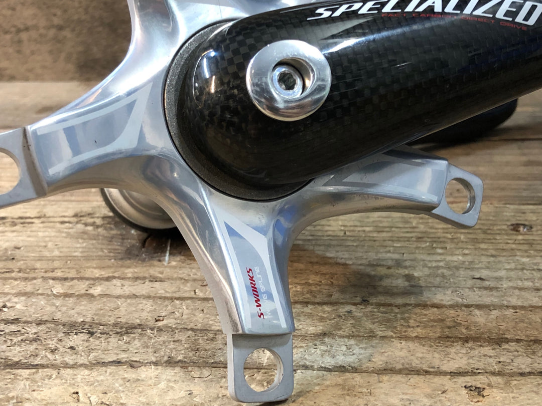 JU439 スペシャライズド SPECIALIZED S-WORKS カーボン クランクアーム 172.5mm 53/39T