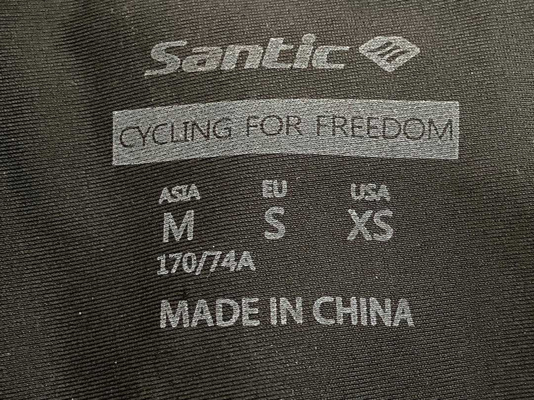 JN094 サンティック SANTIC ビブタイツ 黒 L