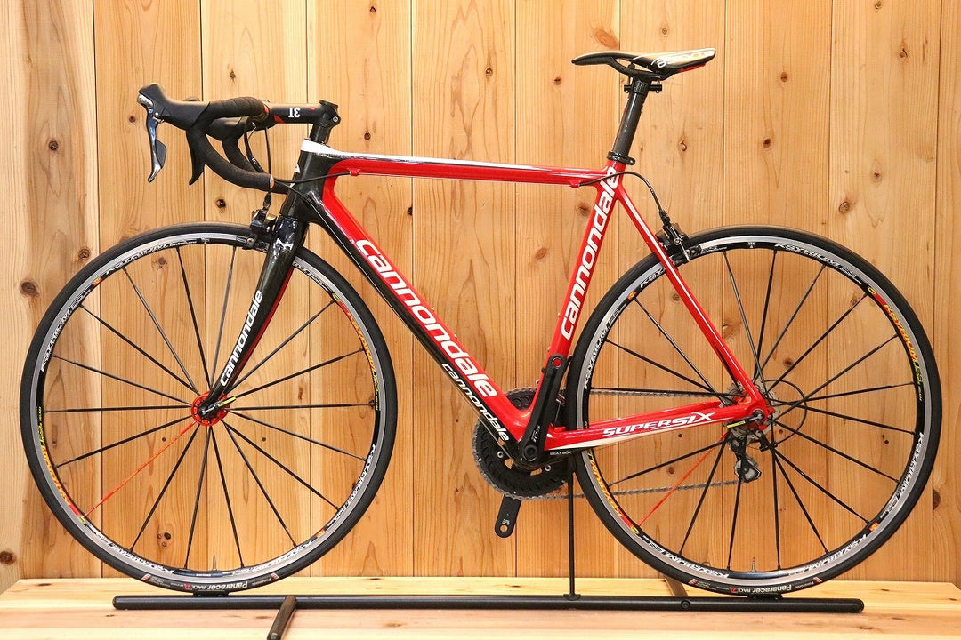 キャノンデール CANNONDALE スーパーシックス SUPERSIX HI-MOD 2010年モデル 54サイズ シマノ 105 5800 11S カーボン ロードバイク 【芦屋店】