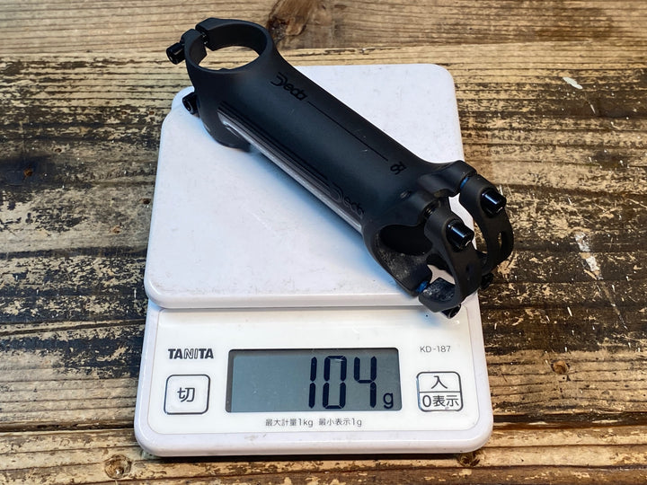 JG293 デダ DEDA SUPERLEGGERO RS アルミ ステム 110mm OS Φ31.7