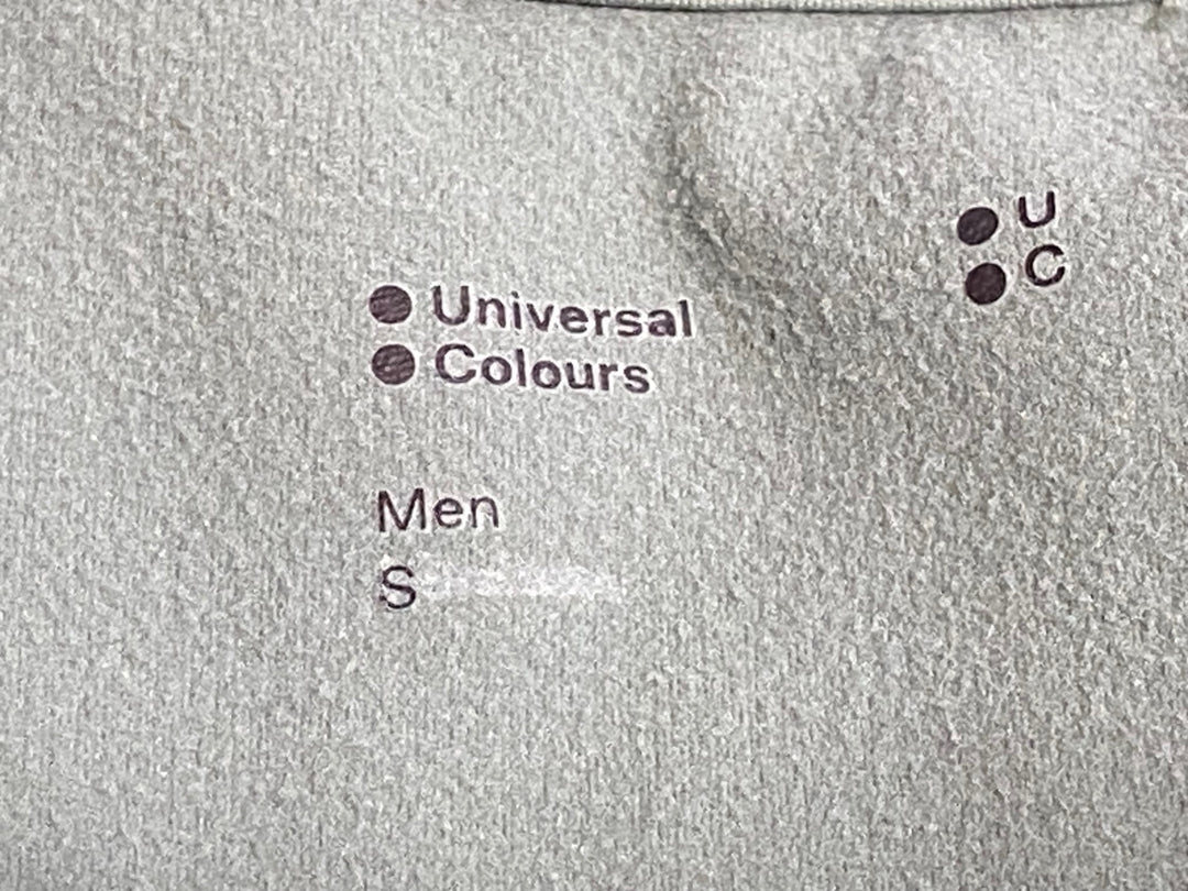 JV331 ユニバーサルカラーズ universal colors Mono long sleeve jersey 長袖サイクルジャージ 緑 MENS S 裏起毛