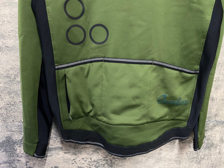 KD149 イザドア Isadore SIGNATURE DEEP WINTER SOFTSHELL JACKET 長袖 シェルジャケット カーキ M 裏起毛