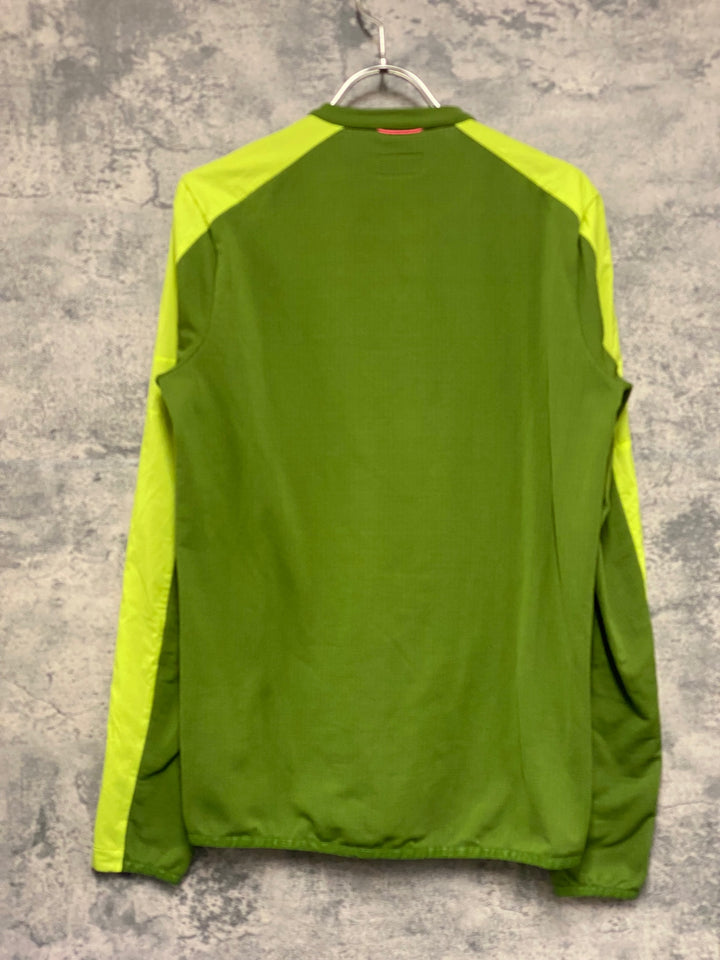 KF565 ラファ Rapha EXPLORE LONG SLEEVE PULLOVER 長袖 サイクルジャージ 緑 XS