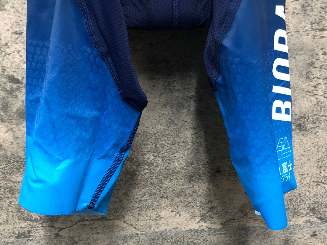 KE210 ビオレーサー BIORACER ビブショーツ 紺 XS 富士ヒル