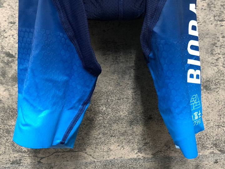 KE210 ビオレーサー BIORACER ビブショーツ 紺 XS 富士ヒル