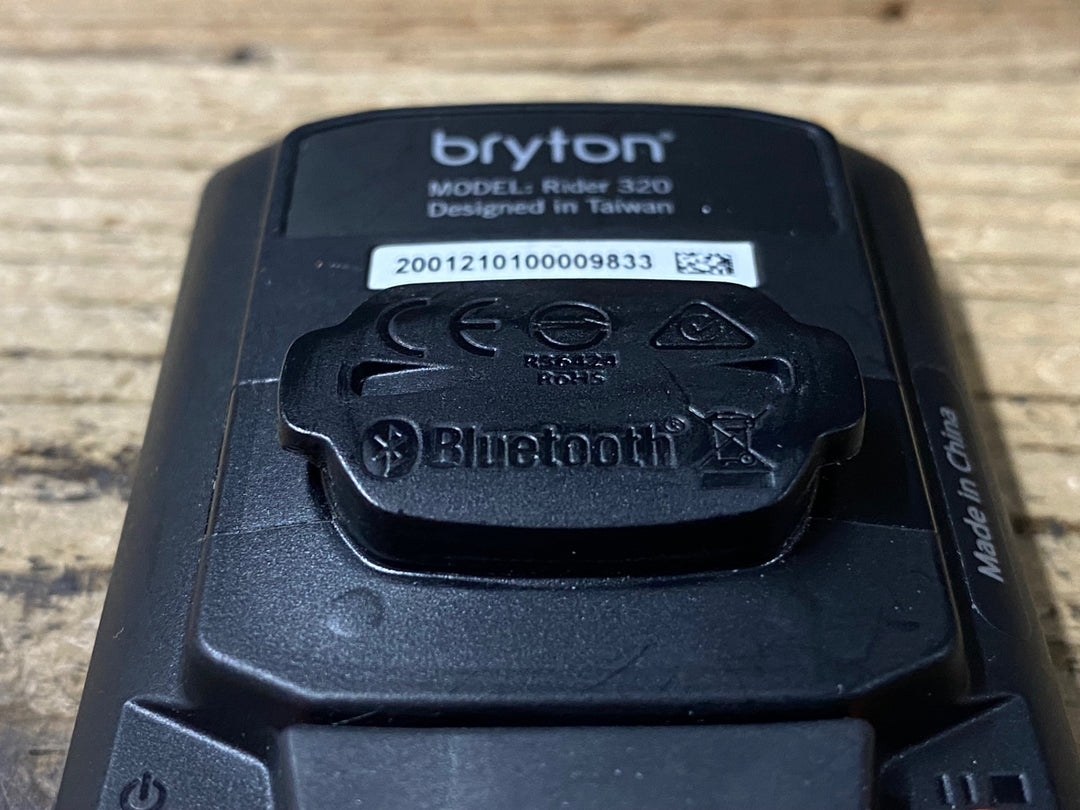 JY215 ブライトン bryton Rider320 サイクルコンピューター 動作確認済