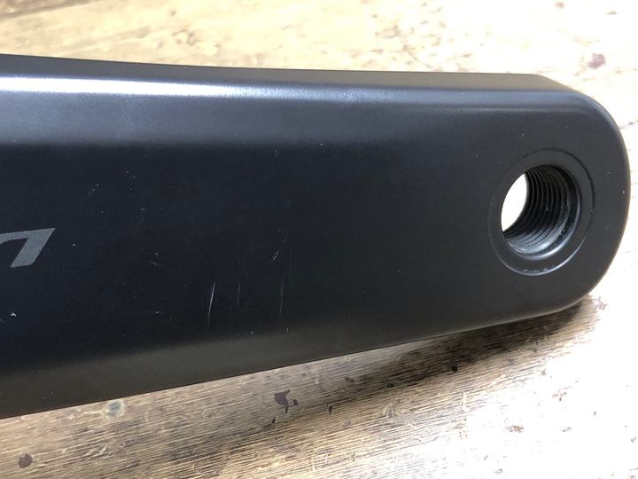 KF657 SHIMANO FC-R8100-P 160mm 両足計測 チェーンリング無 動作確認済