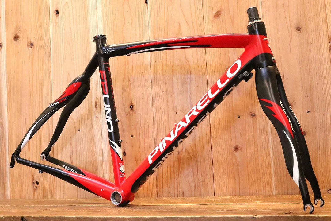 ピナレロ PINARELLO FP UNO 2012年モデル 500サイズ アルミカーボンバック ロードバイク フレームセット 【芦屋店】