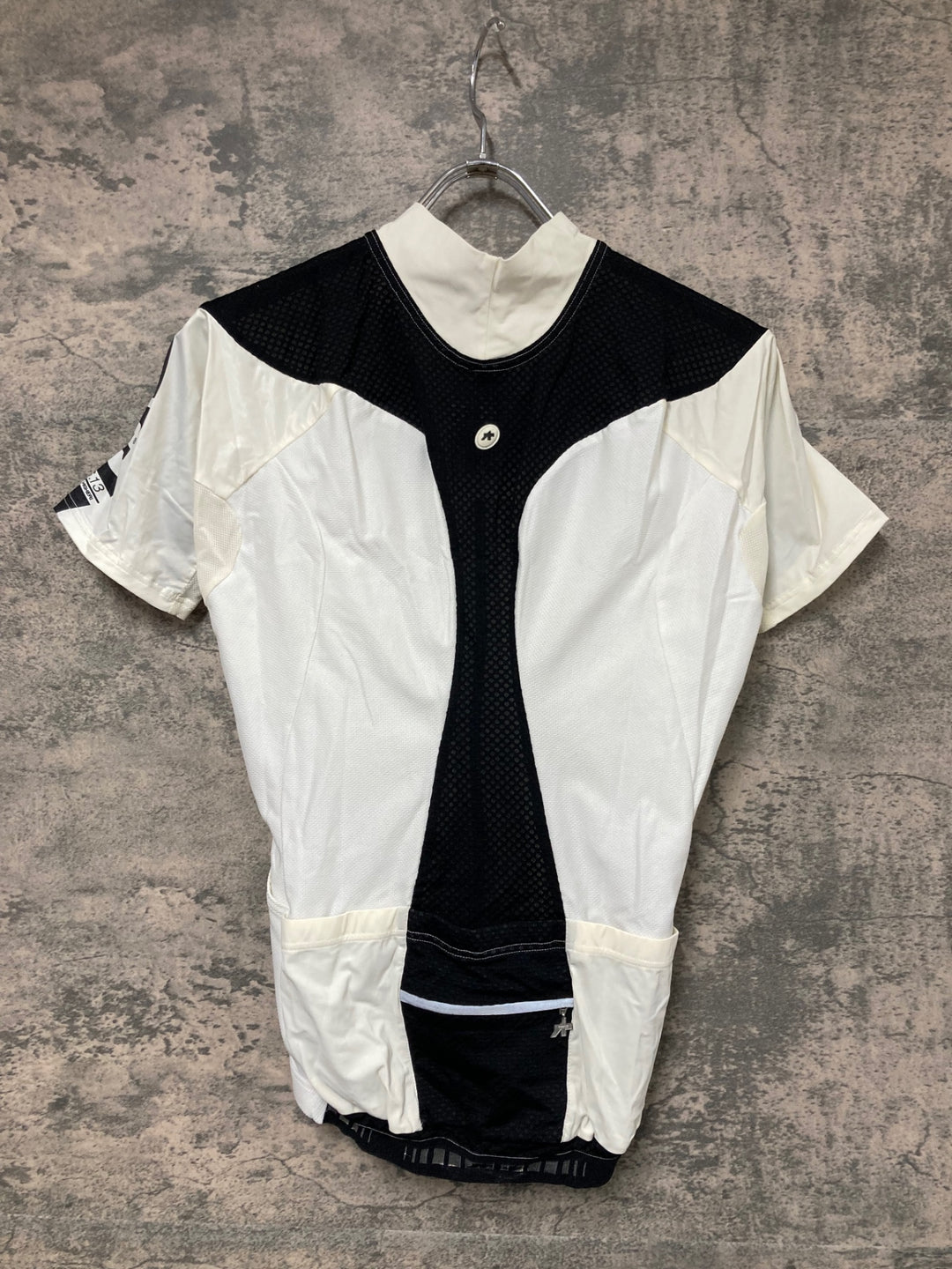 JR298 アソス ASSOS SS.13 半袖 サイクルジャージ 白 M