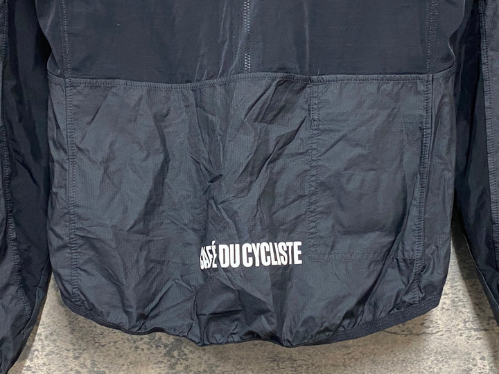 KS242 カフェドシクリステ cafe du cycliste EDITH 長袖ウィンドブレーカー 黒 S