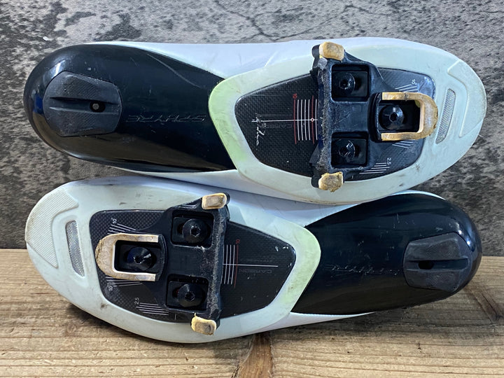 KI597 シマノ SHIMANO S-PHYRE SH-RC900-W WIDE ビンディングシューズ 白 BOA EU41