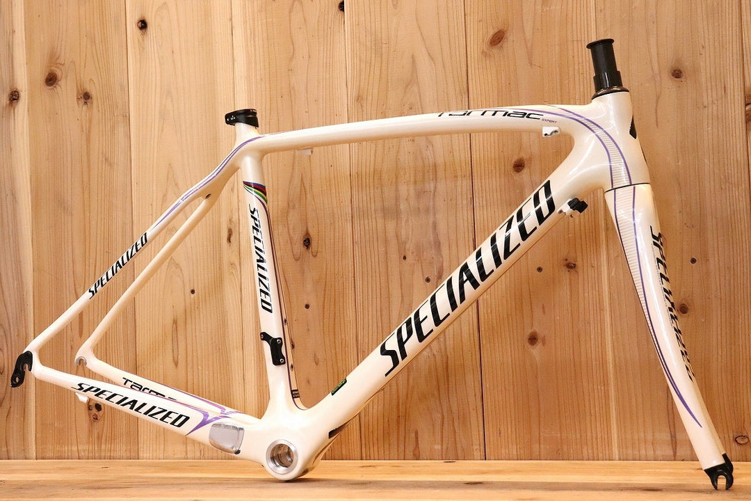 スペシャライズド SPECIALIZED ターマック TARMAC EXPERT 2009年モデル 52サイズ カーボン ロードバイク フレームセット 【芦屋店】