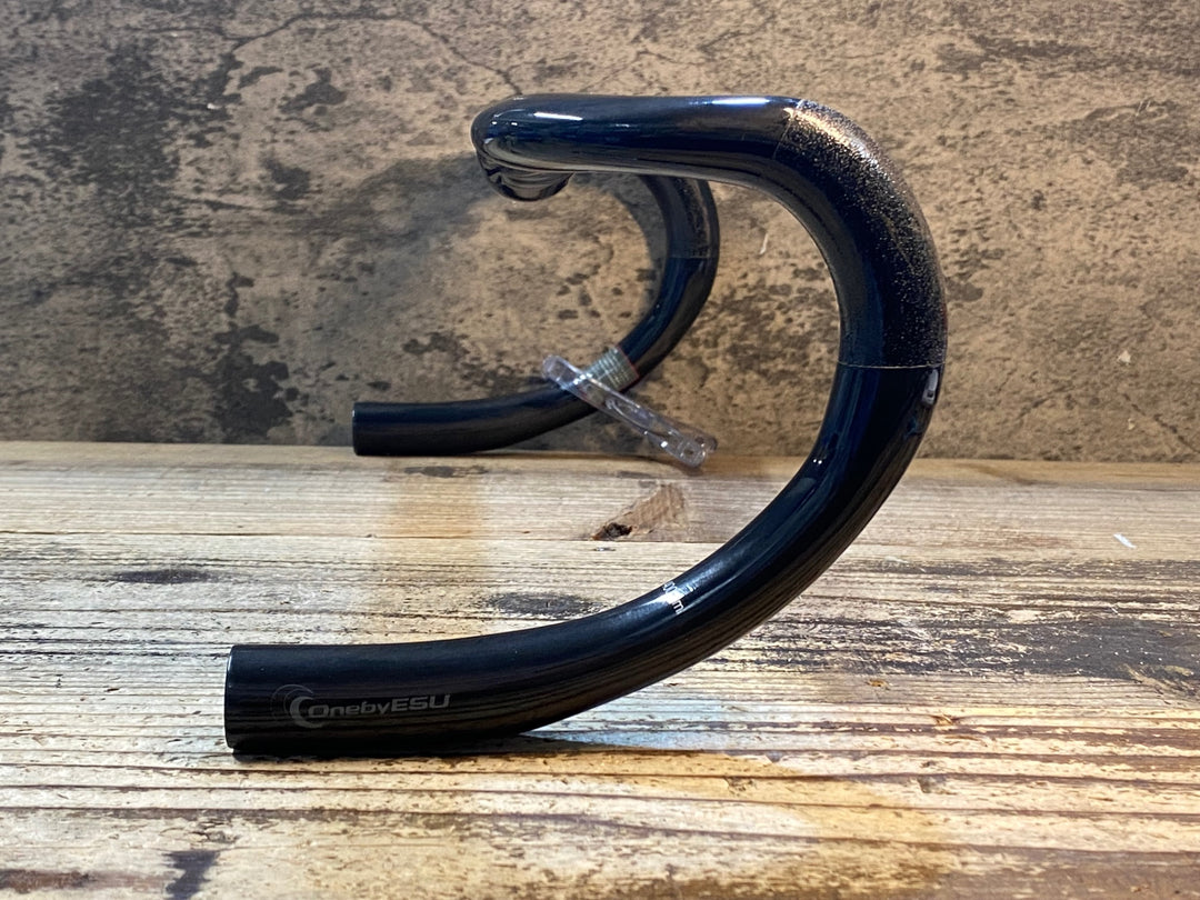 JW317 ワンバイエス OnebyESU J-CARBON NEXT カーボン ドロップハンドル Φ31.8 ブラケットC-C400mm